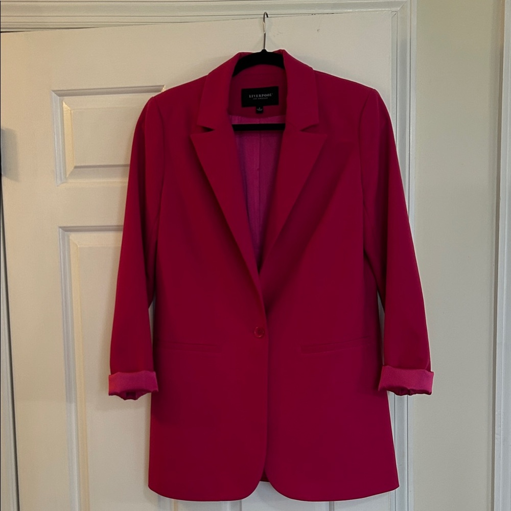 Liverpool Vibrant Pink Blazer